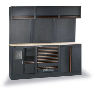 Beta c45pro 2.0 aw combinazione arredo officina modulare 045002004 - dettaglio 1