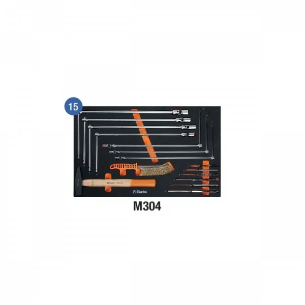 Beta rsc50 2.0 d/223ut composizione arredo officina con utensili 223 pz. 050001092 - dettaglio 4