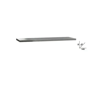 Beta rsc50 2.0 px/2-1,5mt piano di lavoro 1,5 m in mdf rivestito acciaio inox 050001131 - dettaglio 1