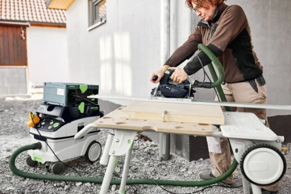 Festool ts 60 kebq-plus-fs 100y limited edition sega ad affondamento 1500 w con binario 578221 - dettaglio 7