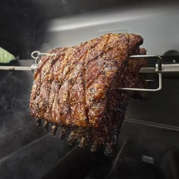 Weber 3400300 girarrosto per genesis a 4 bruciatori e barbecue a pellet - dettaglio 2