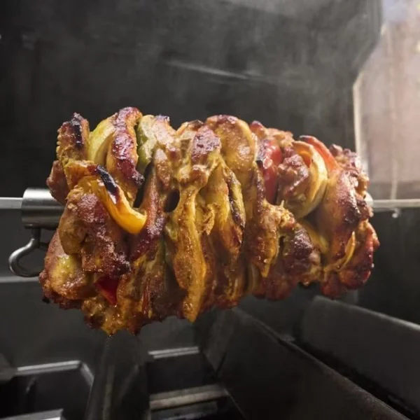 Weber 3400300 girarrosto per genesis a 4 bruciatori e barbecue a pellet - dettaglio 4