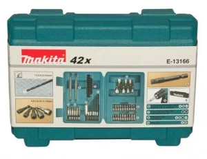 Makita e-13166 valigetta con assortimento per foratura e avvitatura 42 pz. - dettaglio 1