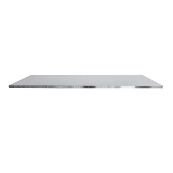 Beta c58plt-x 2,1 piano di lavoro in mdf rivestito inox 210x75 cm per banchi c58bc - dettaglio 1