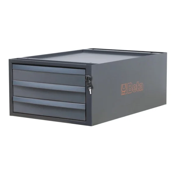 Beta C58CS/A 3C Cassettiera per banchi componibili C58BC con 3 cassetti
