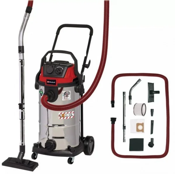 Einhell te-vc 2340 sacl bidone aspiratore solidi e liquidi classe l 1500 w 2342470 - dettaglio 1