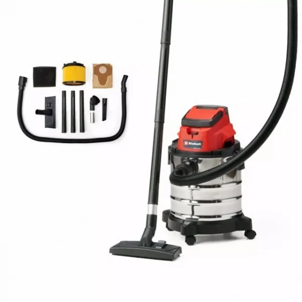 Einhell tc-vc 18/20 li - solo bidone aspira solidi e liquidi pxc 18 v senza batterie 2347130 - dettaglio 1