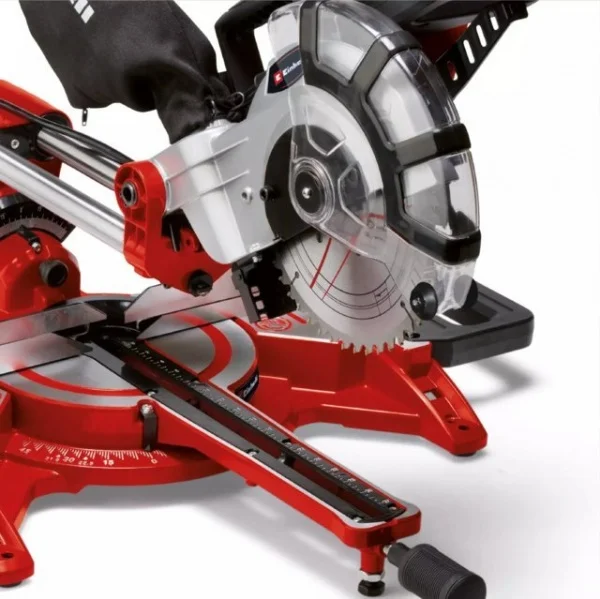 Einhell tc-sm 2131/1 dual troncatrice radiale 1800 w da 210 mm 4300390 - dettaglio 6