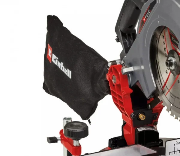 Einhell te-ms 18/210 li - solo troncatrice 18 v pxc da 210 mm senza batterie 4300890 - dettaglio 3