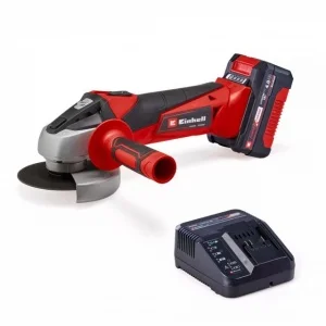 Einhell tc-ag 18/115 li (1x4.0 ah) 4431133 smerigliatrice angolare a batteria pxc 18 v 115 mm - dettaglio 1