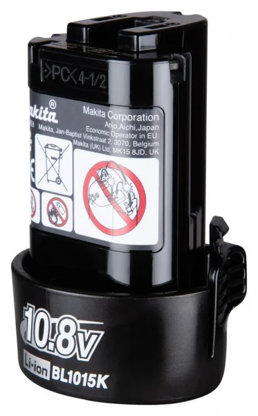 Makita 1913U9-9 Batteria 10,8 V al litio BL1015K 1,5 Ah