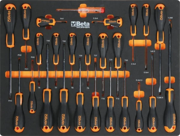 Beta c45pro 2.0 x/268ut combinazione arredo officina con assortimento 268 pz. 045009158 - dettaglio 6