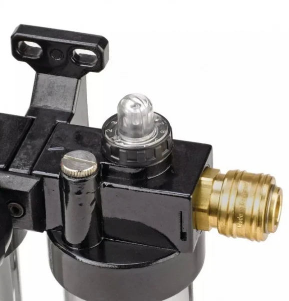 Einhell 4135000 filtro riduttore con lubrificatore r 3/8 per compressori - dettaglio 2