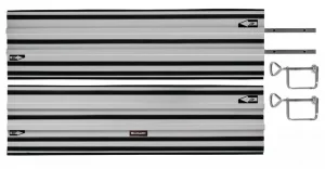 Einhell 4502118 binari guida 1000 mm in alluminio 2 pz. - dettaglio 1