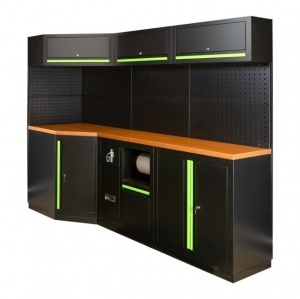 Jbm serie518 composizione arredo officina angolare - dettaglio 1