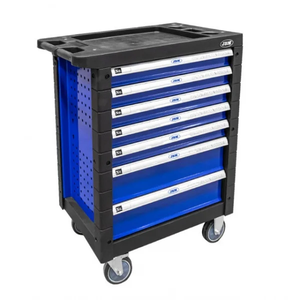 Jbm 53768 cassettiera blu a 7 cassetti senza utensili - dettaglio 1