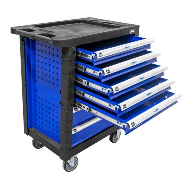 Jbm 53768 cassettiera blu a 7 cassetti senza utensili - dettaglio 2
