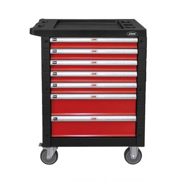 Jbm 54238 cassettiera 7 cassetti rossa per autocarri - dettaglio 4