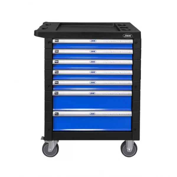 Jbm 54239 cassettiera 7 cassetti blu per autocarri - dettaglio 4