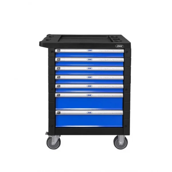 Jbm 54501 cassettiera blu 7 cassetti speciale kit di messa in fase - dettaglio 4