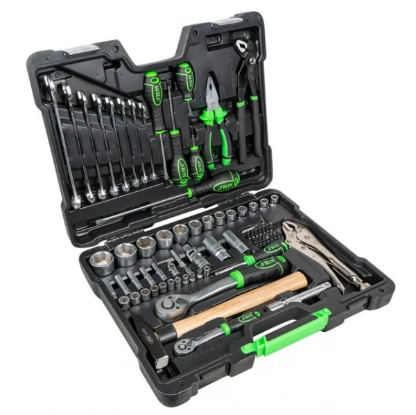 Jbm 51818 valigetta portautensili con assortimento 72 pz. - dettaglio 2