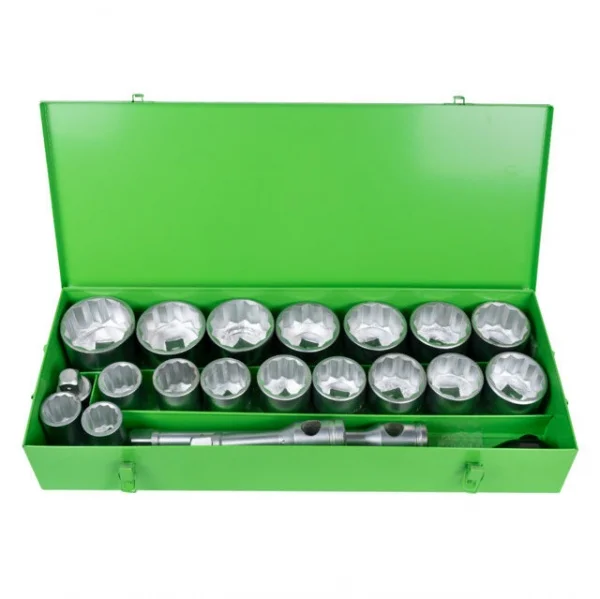 Jbm 51855 valigetta metallica con assortimento 21 pz. - dettaglio 1