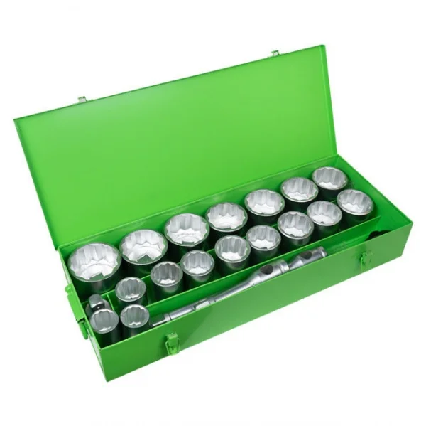 Jbm 51855 valigetta metallica con assortimento 21 pz. - dettaglio 2