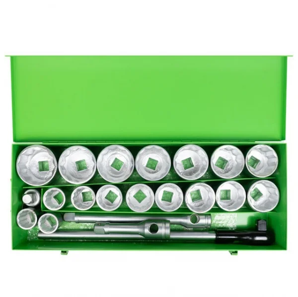 Jbm 51855 valigetta metallica con assortimento 21 pz. - dettaglio 3