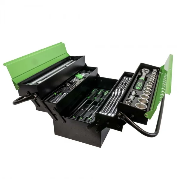 Jbm 53565 cassetta con assortimento 63 pz. - dettaglio 1