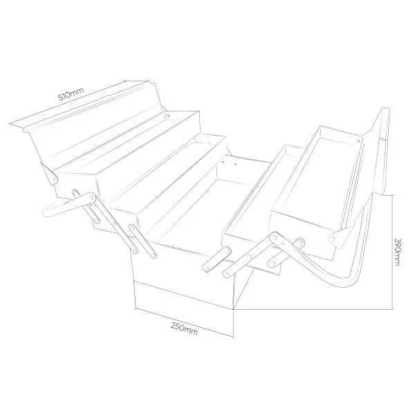 Jbm 53565 cassetta con assortimento 63 pz. - dettaglio 5