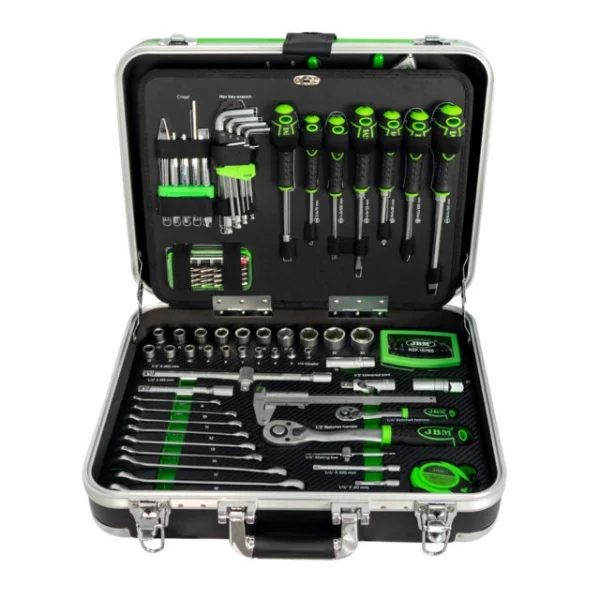 Jbm 53928 valigetta portautensili con assortimento 135 pz. - dettaglio 1