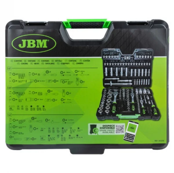 Jbm 54035 valigetta portautensili con assortimento 179 pz. - dettaglio 5