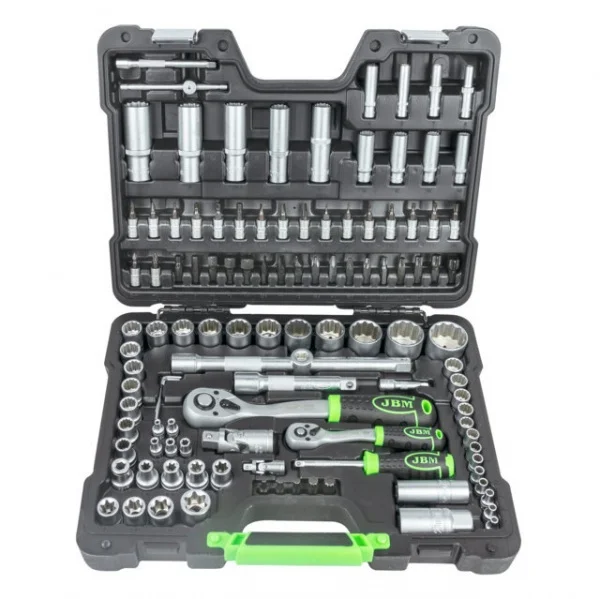 Jbm 54036 valigetta portautensili con assortimento 113 pz. - dettaglio 1