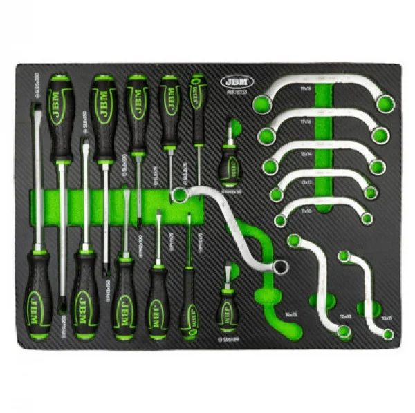 Jbm 15733 termoformato morbido con utensili 20 pz. - dettaglio 2