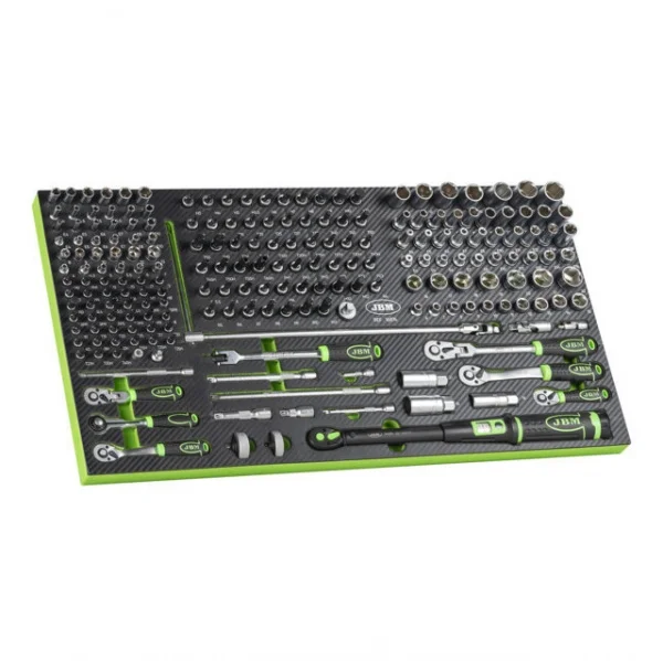 Jbm 16874 termoformato morbido con utensili 212 pz. - dettaglio 2
