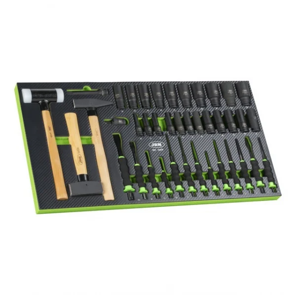 Jbm 16879 termoformato morbido con utensili 40 pz. - dettaglio 2