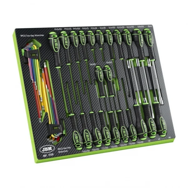 Jbm 17139 termoformato morbido con utensili 18 pz. - dettaglio 2