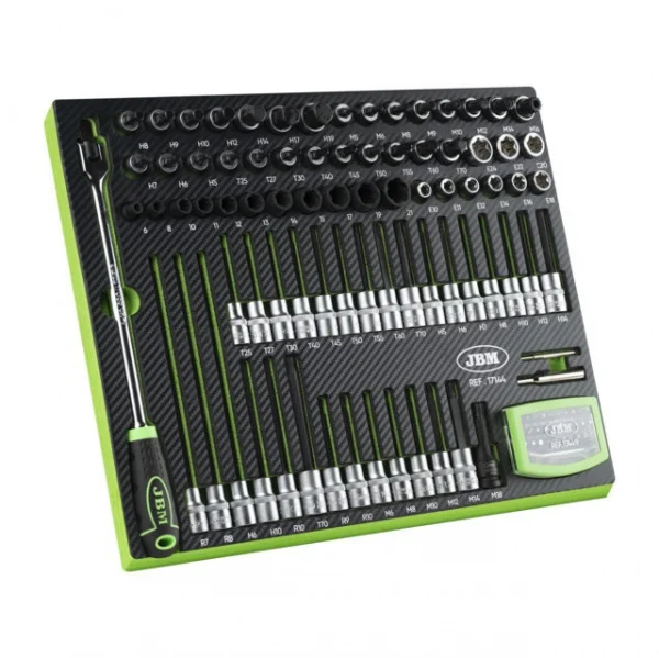 Jbm 17144 termoformato morbido con utensili 111 pz. - dettaglio 2