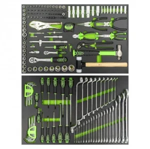 Jbm 17728 termoformato morbido con utensili 156 pz. per cassetto superiore 54510 - dettaglio 1