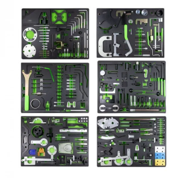 Jbm 53775 set di 6 termoformati con utensili per veicoli 271 pz. - dettaglio 1
