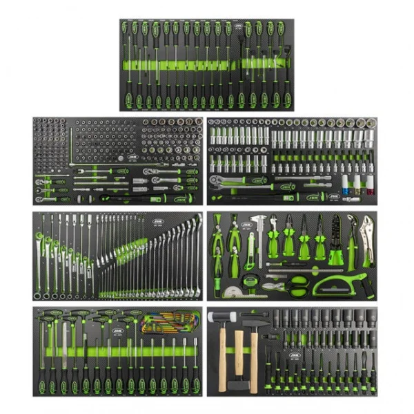 Jbm 54689 set di 7 termoformati con utensili 485 pz. - dettaglio 1