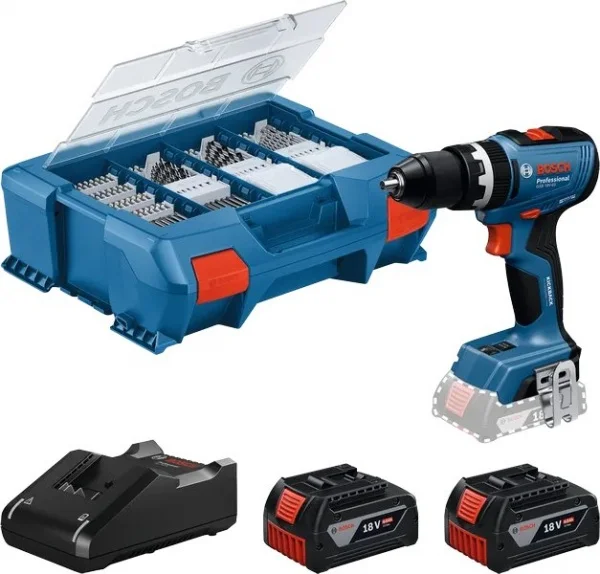 Bosch gsb 18v-65 pick & click trapano a percussione a batteria 18 v con accessori 06019n3307 - dettaglio 1
