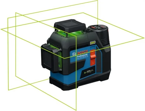 Bosch gll 12v-100-33 cg livella laser a linee verdi 360° senza batteria 0601065400 - dettaglio 2