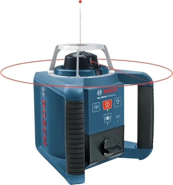 Bosch grl 300 hv + bt170hd + gr240 livella laser rotante con batterie ricaricabili varta 0615a50065 - dettaglio 2