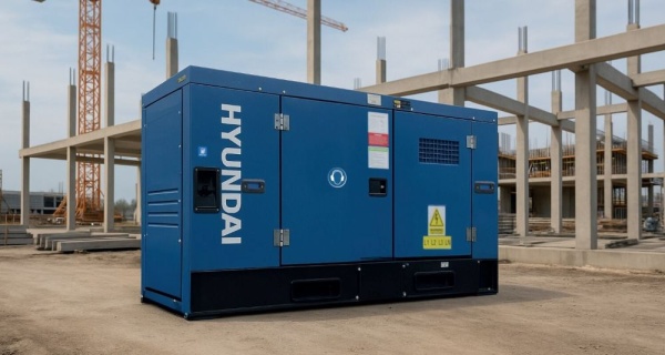 Hyundai 65529 Generatore silenziato Full Power 400 V a diesel 44 kW - 65529