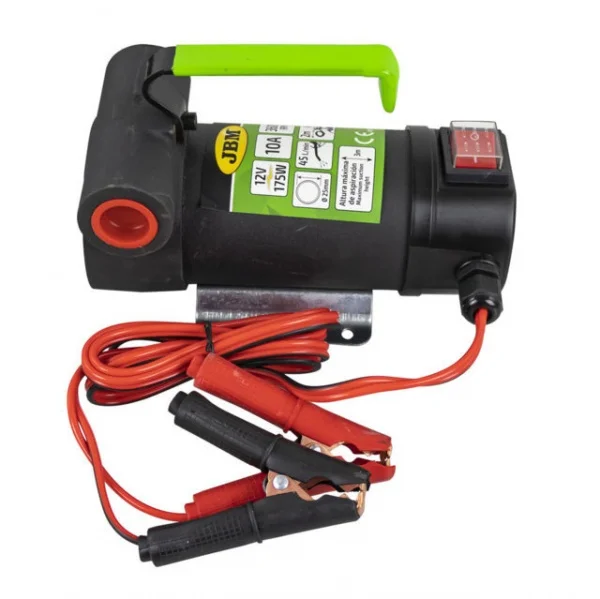 Jbm 53609 pompa di distribuzione gasolio 175 w con pistola - dettaglio 2
