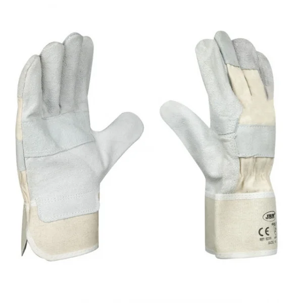 Jbm 52310 guanti in pelle e tela misura 10 - dettaglio 2