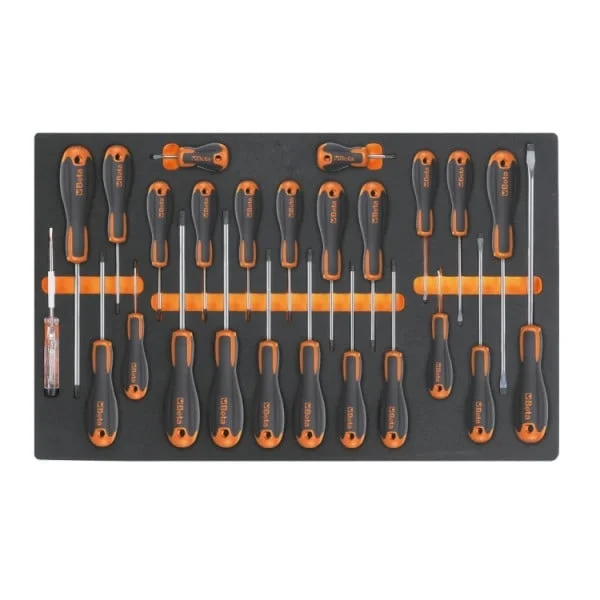 Beta 3700-o7/5m cassettiera mobile 7 cassetti con assortimento 181 pz. 037000371 - dettaglio 4