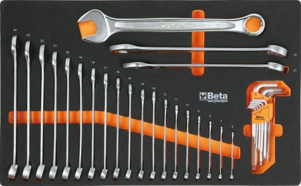 Beta bw 2400rsc24/7n-249ut cassettiera mobile con assortimento 249 pz. 024006259 - dettaglio 5