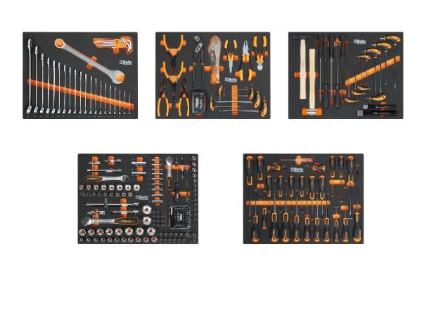 Beta BW 5945/2024 Assortimento utensili utilizzo universale in termoformati 268 Pz.
